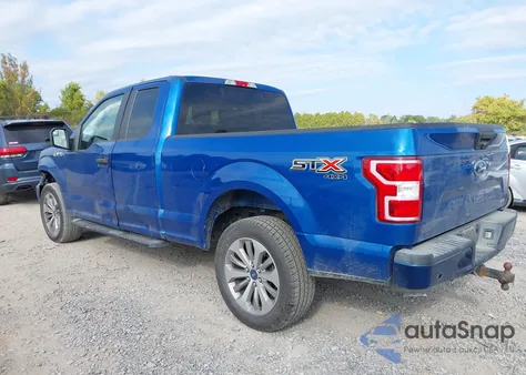 2018 Ford F-150 Xl из США, поврежденный, VIN 1FTEX1EP0JKG01119